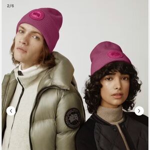 Canada Goose Brand New Arctic Toque Magenta Color one size